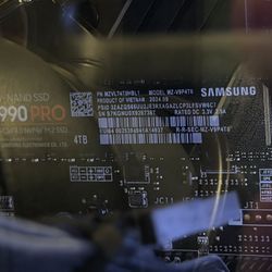 4TB Samsung 990 PRO SSD