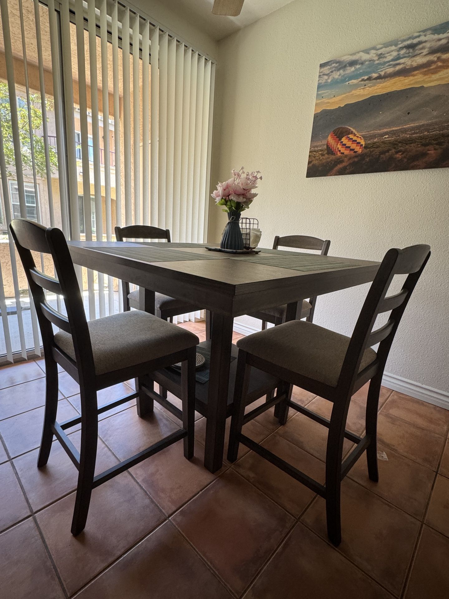 Dining Table With 4 Chairs