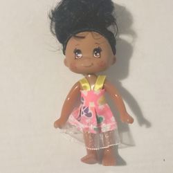 Nice Greenbrier International 6" Black Hair Doll