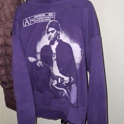 Arson kurt cobain nirvana hoodie L