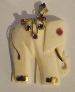 Carved elephant