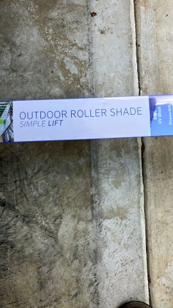 New Outdoor Roller Shade 8ft