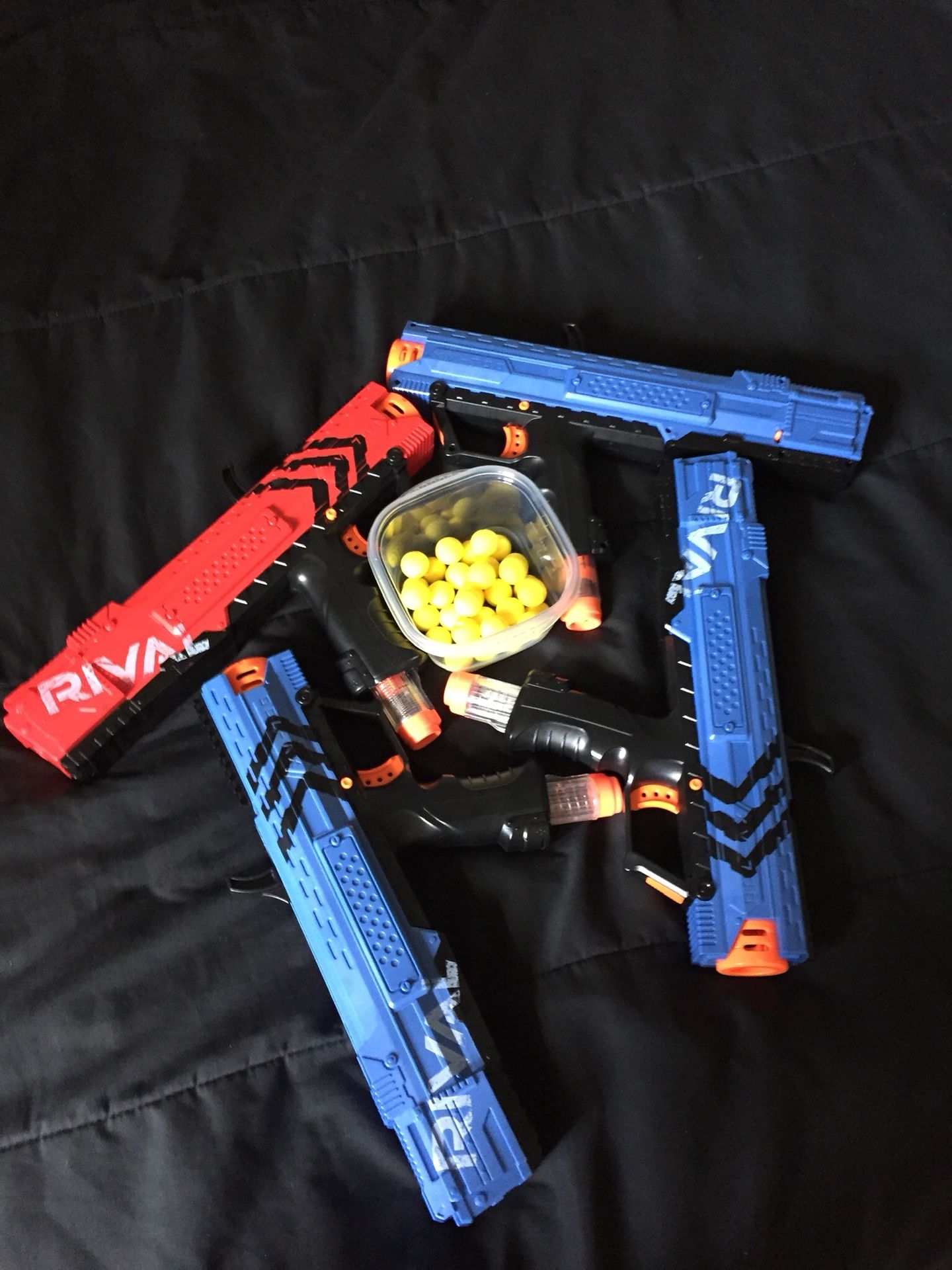 Nerf guns set of 4