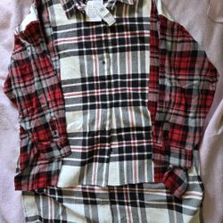 Women's Large Flannel Shirt Size 12