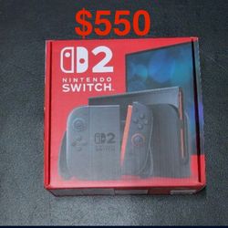Nintendo Switch 2 Console - New & Sealed. PRICE IS FIRM. CASH ONLY. NO TRADES. For pickup in Carrollwood 