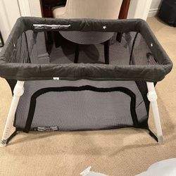 Guava Family Travel Crib Set With Sun Cover