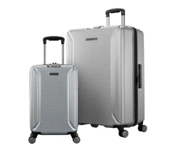 Samsonite Element XLT 2-piece Hardside Set Luggage Silver