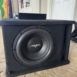 Skar Audio 12” COMES WITH AMP