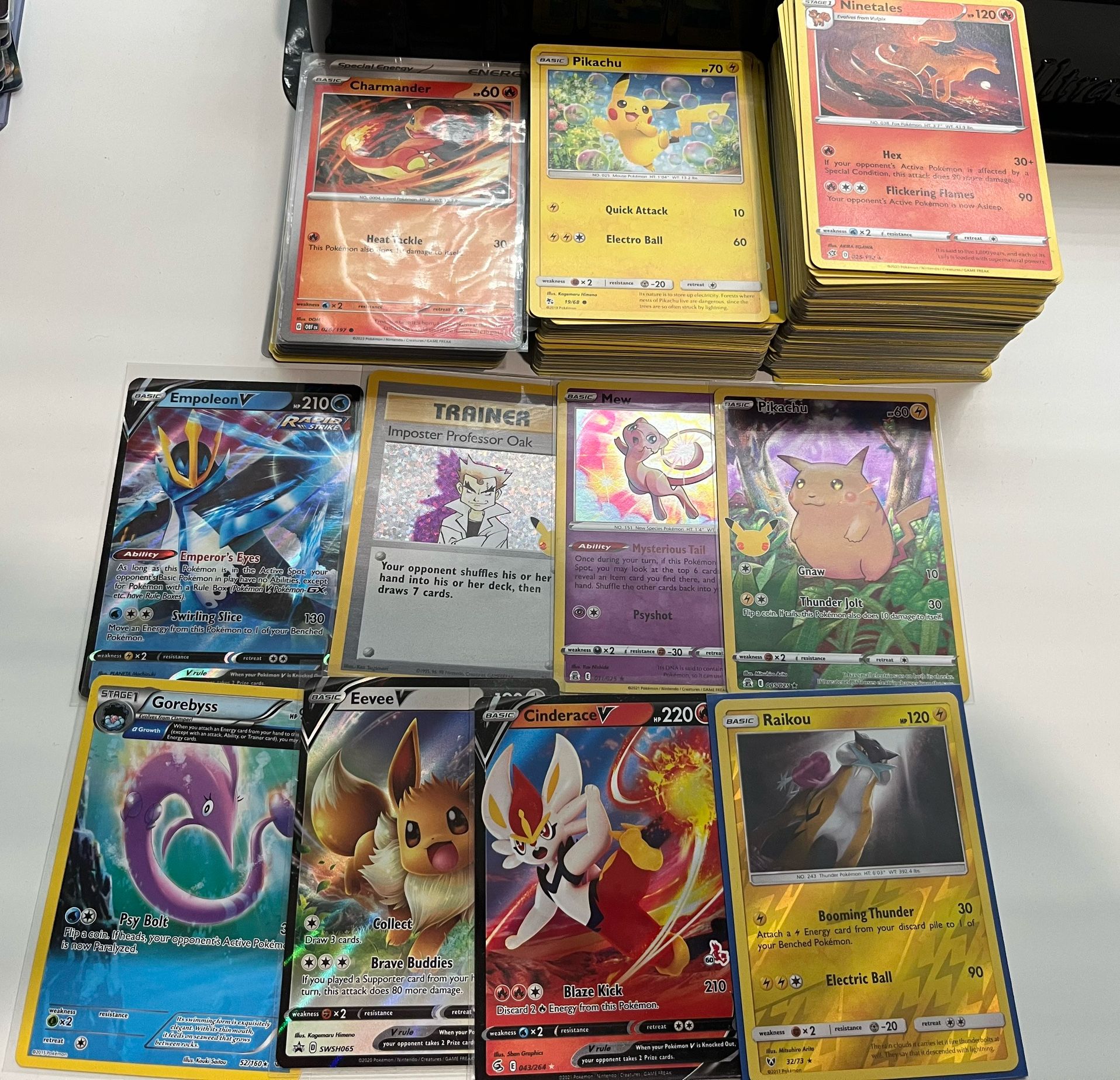 Pokemon Card Lot 250+ Cards