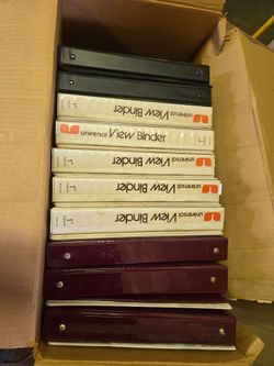 School 2inch and 1inch binders