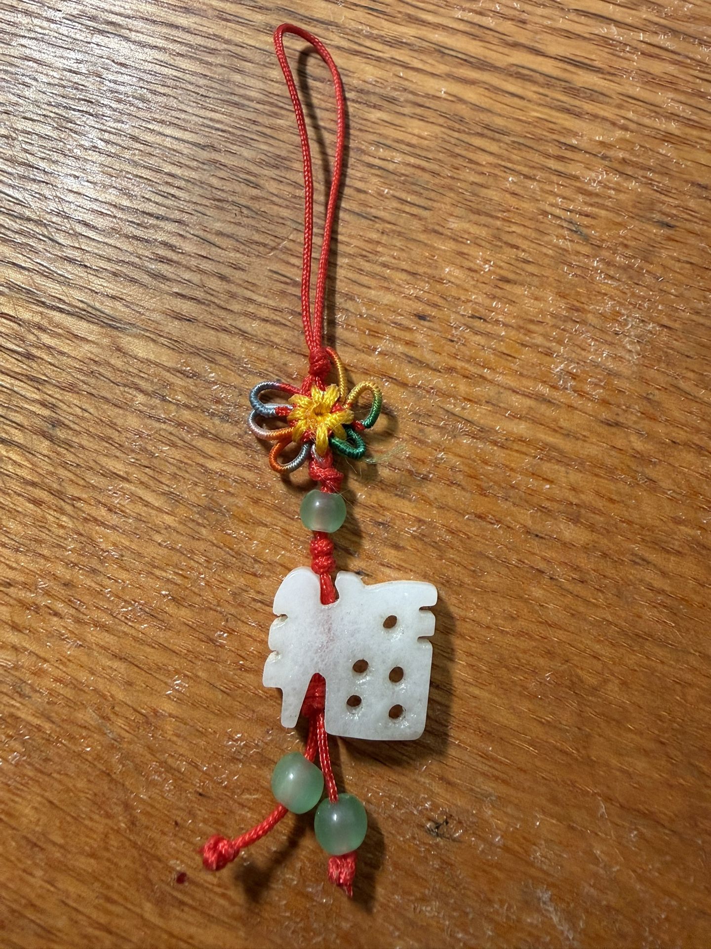 100% Natural Jade (Grade A) Jadeite Phone Charm