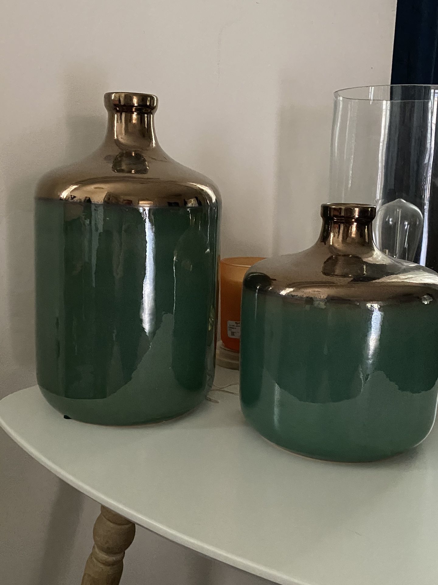 Green/ good vases