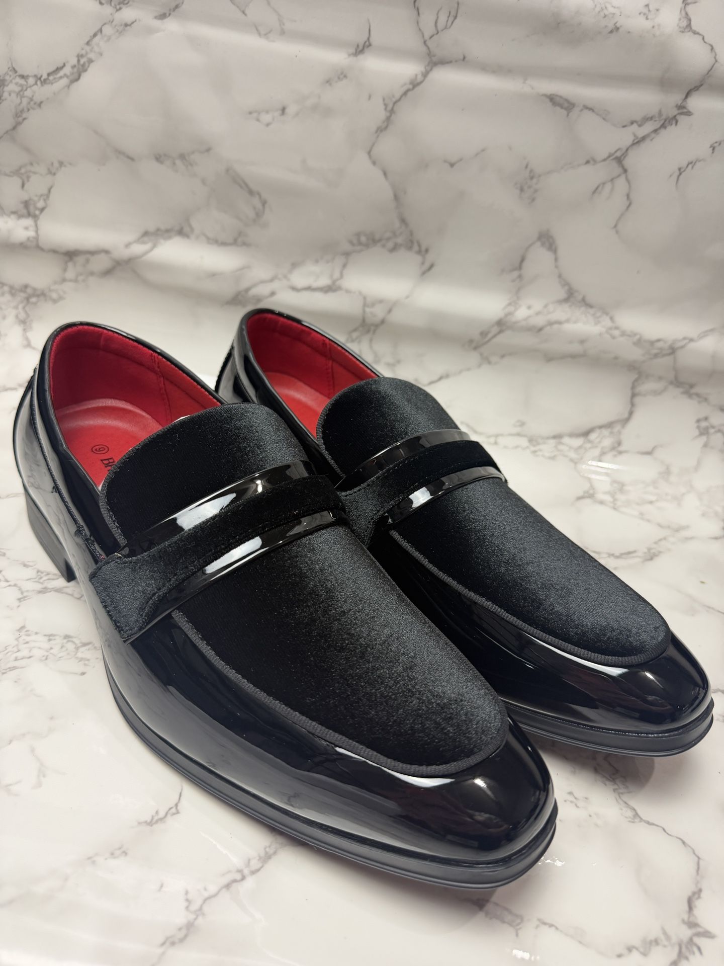 Bruno Marc Men's PU Leather Slip-On Loafers Us Size 9