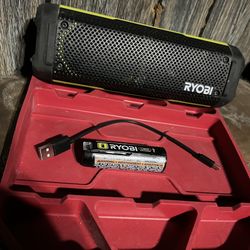 Ryobi Bluetooth Speaker 