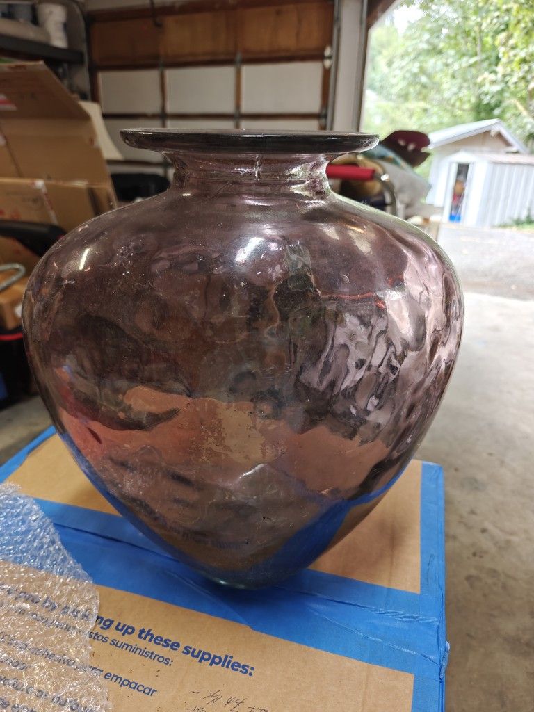 Beautiful Glass Vase, Candle Glass Holder, Placemats And Can Opener For Sale 