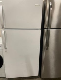 Frigidaire Top Mount White Refrigerator
