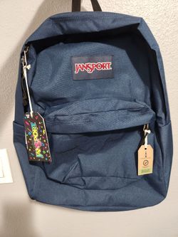 JanSport Backpack Navy Blue