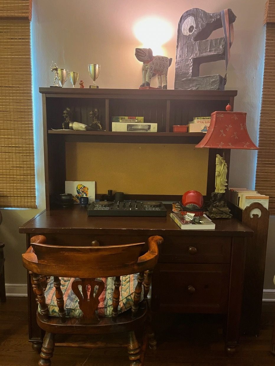Pottery Barn Mahogany Desk
