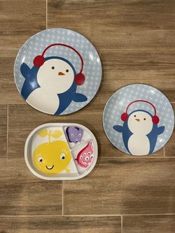 Toddler Baby Plates 