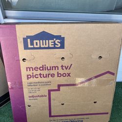 Moving/ Shipping Box: Medium TV Box (fits up to 40 inches TV)