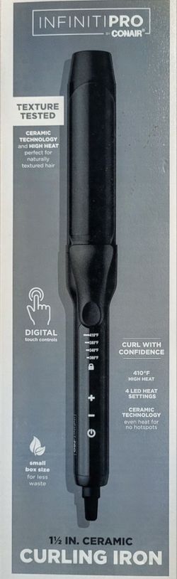 InfinitiPro by Conair 1.5" Ceramic Curling Iron