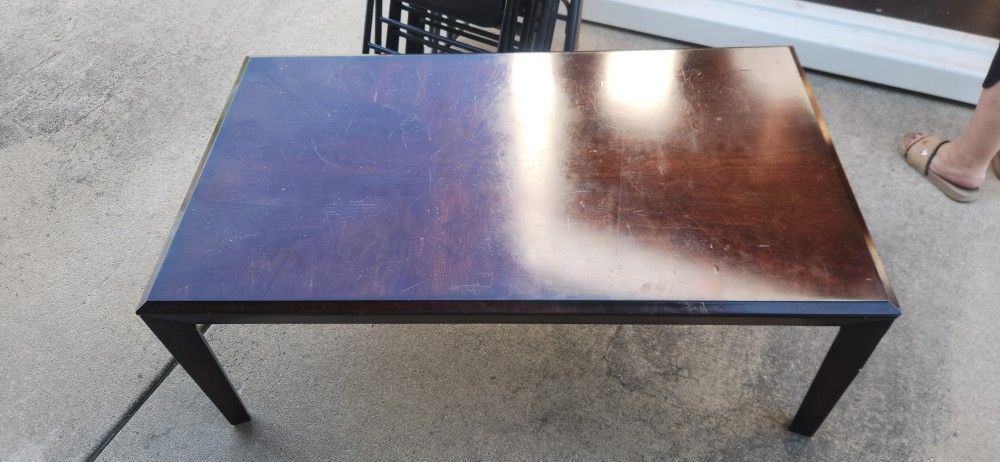 Wood Coffee Table.