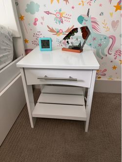 Bedside  table with drawer