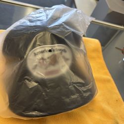 Supreme America's Favorite Mesh Back 5-Panel hat in black.  V