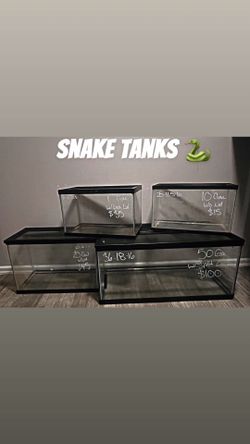 Reptile / Fish Tanks