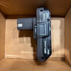 RYOBI ONE+ 18V 2.0 Ah Lithium-Ion Battery