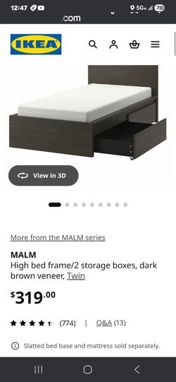 Ikea Twin Bed