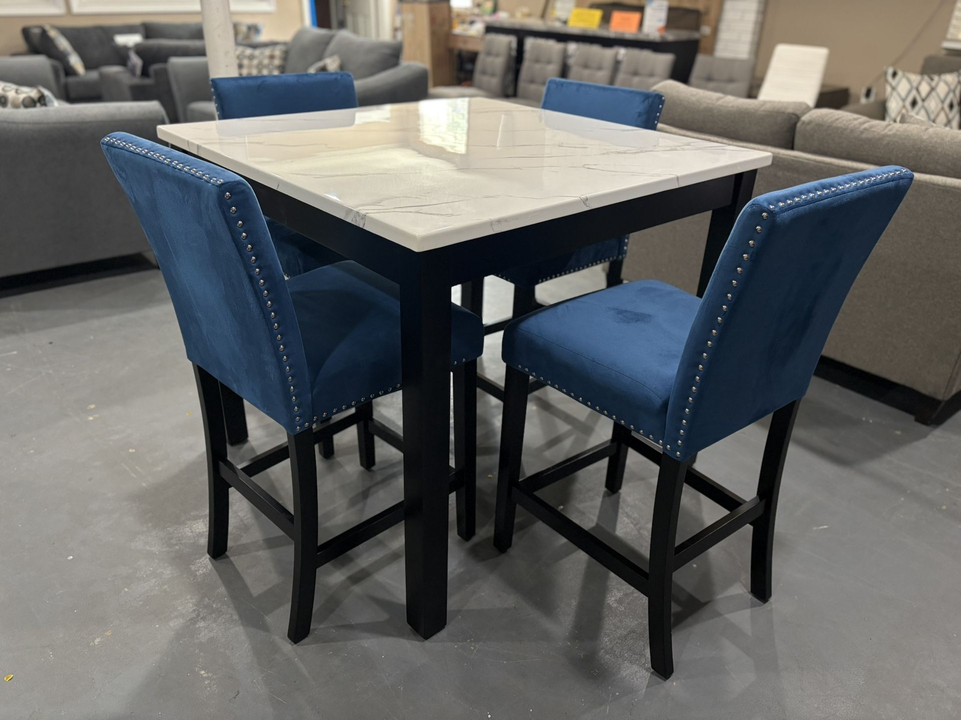 New 5pc Counter Height Dining Set