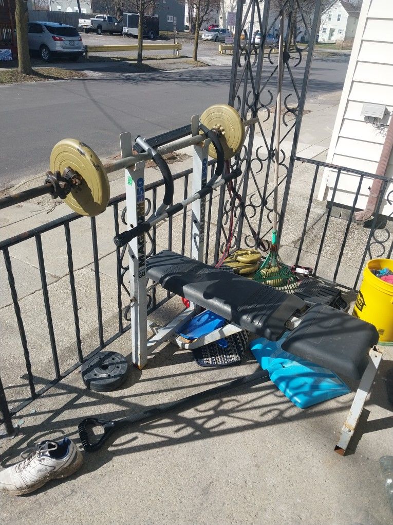 Bench With Weights