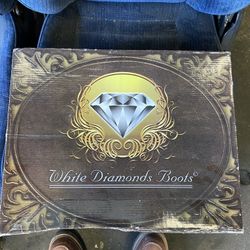 White Diamond Boots