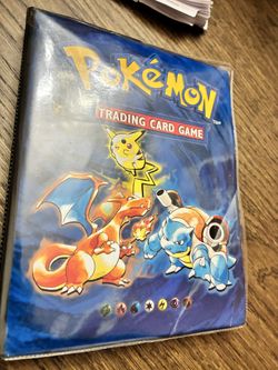 Pokémon Binder with VINTAGE Pokémon cards