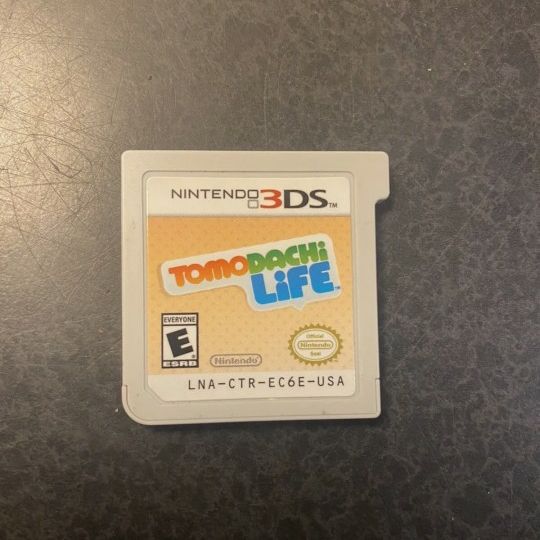 Tomodachi life shop cartridge