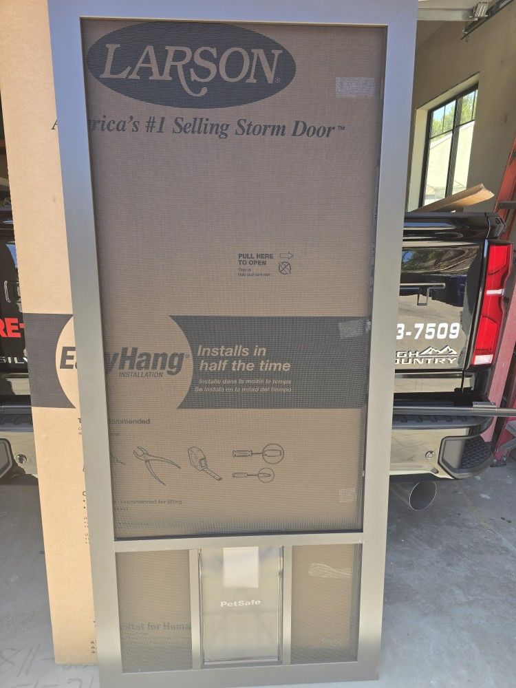 PET SCREEN DOOR - LARSON 36"