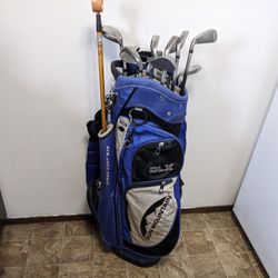 Golf Clubs And Bag