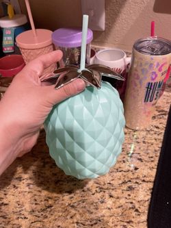 Tiffany Blue pineapple Cup
