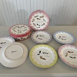 Rosanna I’ve Just Gotta  Have These Shoes! Dessert / Salad Plates