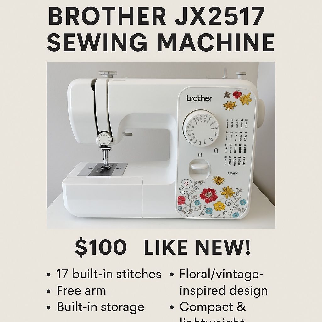 Brother JX2517 Sewing Machine