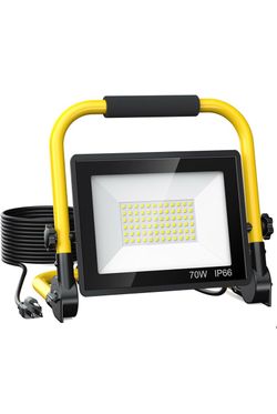 LED work light with stand