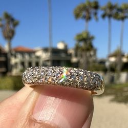 14k Natural Diamond Ring