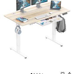 Height Adjustable Desk 55” Wide