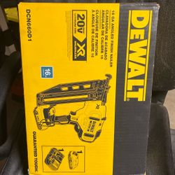 Dewalt 16 Ga Angle Finish Nailer Cat.dcn660d1