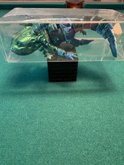 3D Printed Articulated Robot Axolotl Figurine