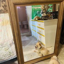 Golden Mirror For Sale 