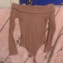 Off The Shoulder Body Suit