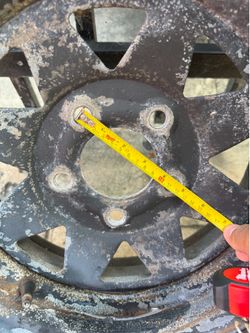 2 13in trailer rims