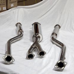 Tsudo Stainless Resonated Midpipe Lexus IS250 IS(contact info removed)-2013 RWD
